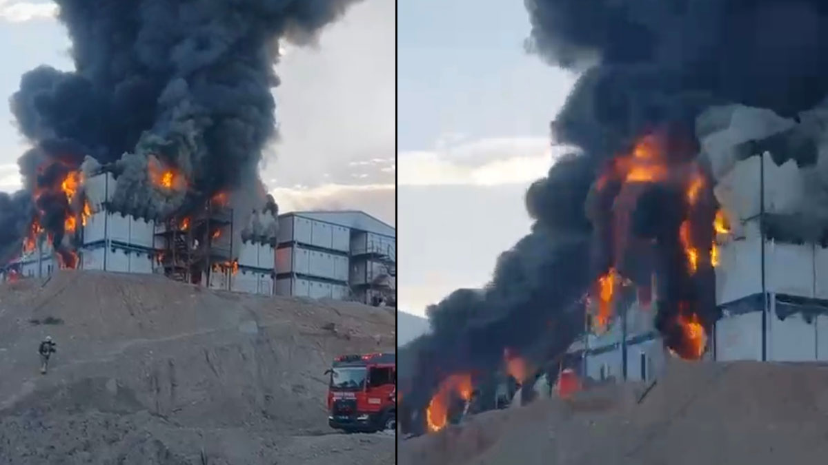 Kahramanmaraş’ta işçi yatakhanesinde yangın: 1 ölü, 6 yaralı