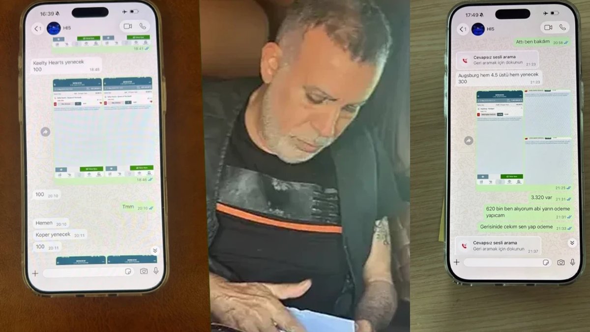 Ahbap soruşturmasında Haluk Levent'in WhatsApp yazışmaları ortaya çıktı: 1 maça 500 bin TL bahis oynamış